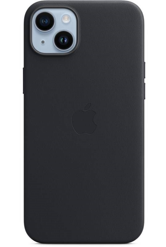 Kryt na mobil Apple Leather Case s MagSafe pro iPhone 14 Plus - temně inkoustový