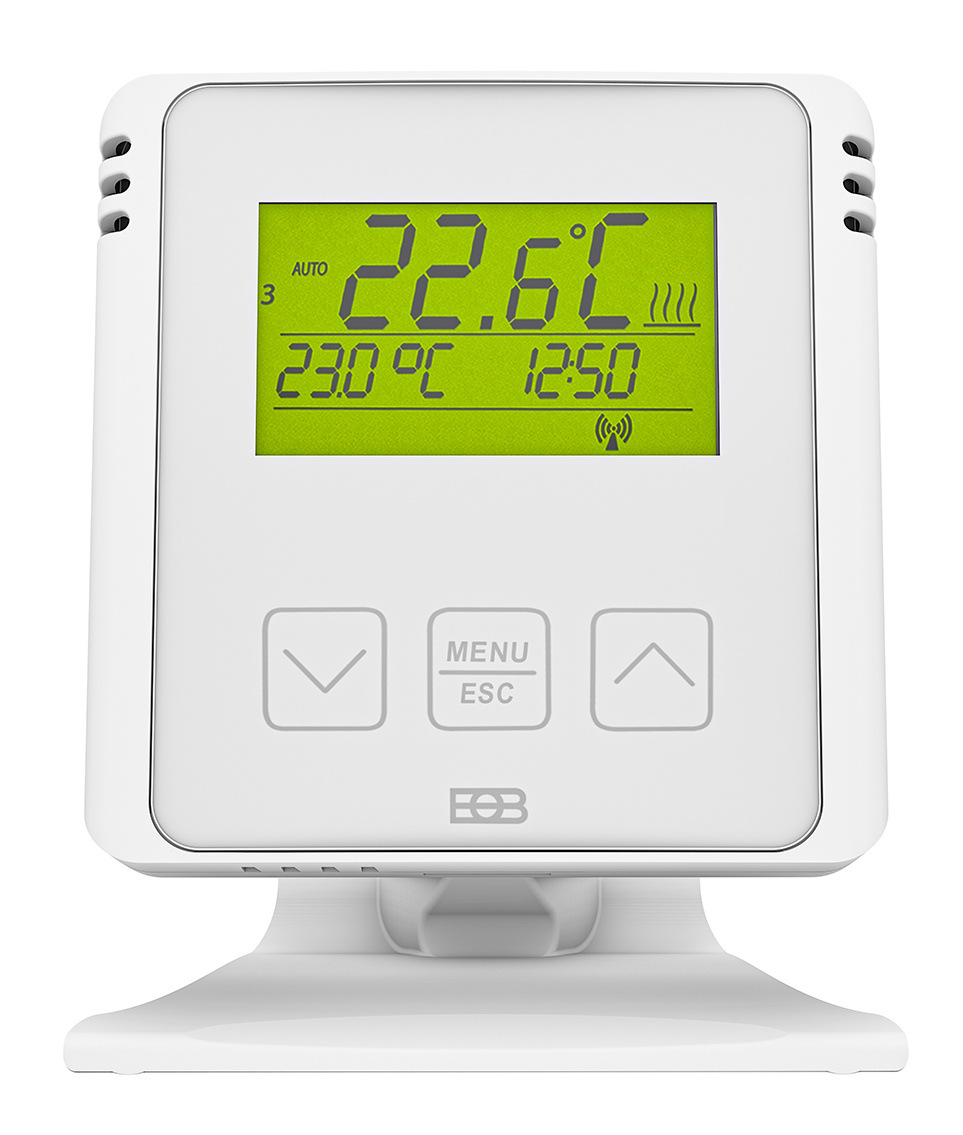 Termostat Elektrobock BT730, bezdrátový bílý Termostat Elektrobock BT730, bezdrátový bílý