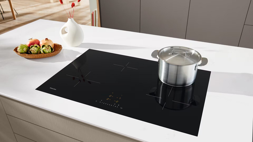 Indukční varná deska Miele KM 7373 FL černá Indukční varná deska Miele KM 7373 FL černá