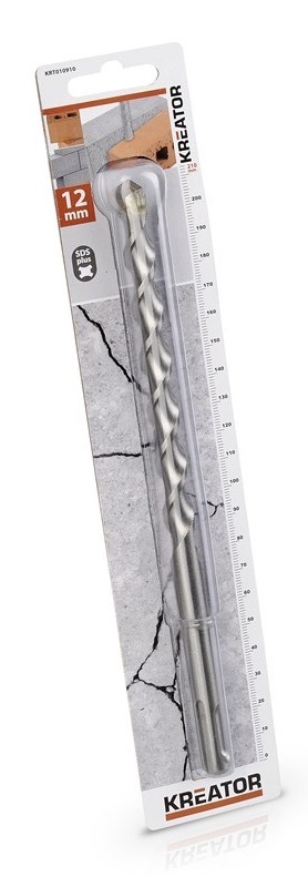 Vrták Kreator KRT010910, 12×210 mm