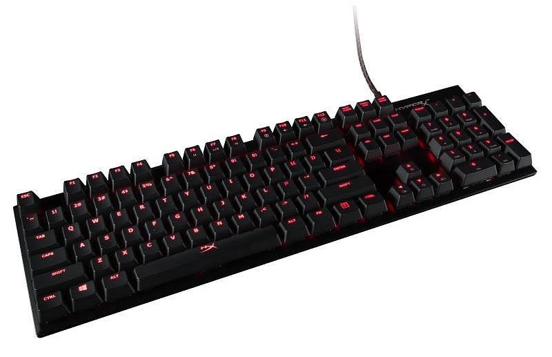 Klávesnice HyperX Alloy FPS Mechanical, MX Red, US černá