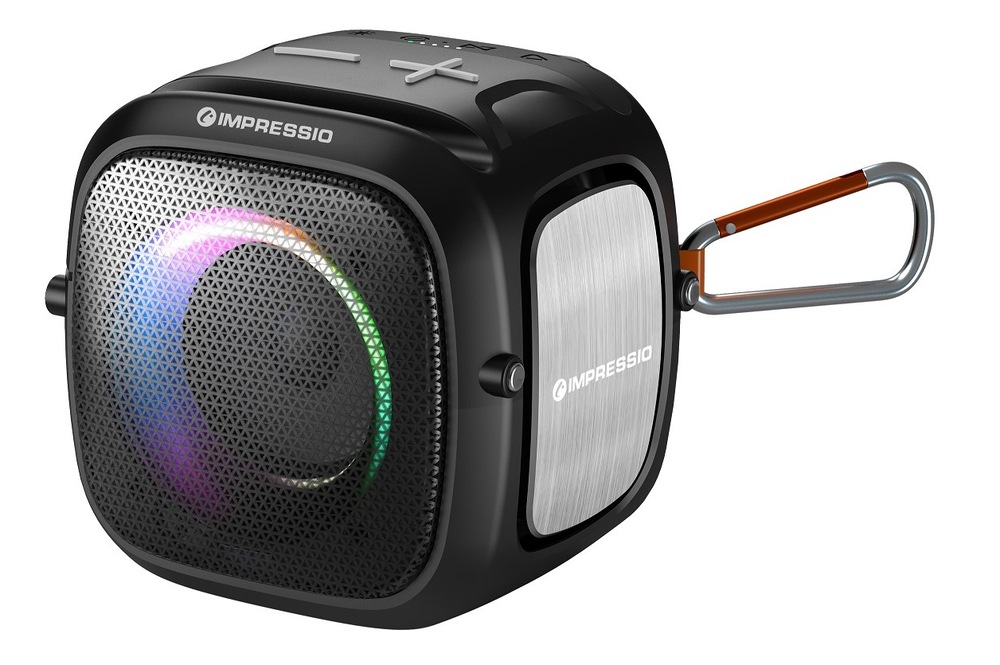 Přenosný reproduktor C-Tech Impressio Qubis mini černý