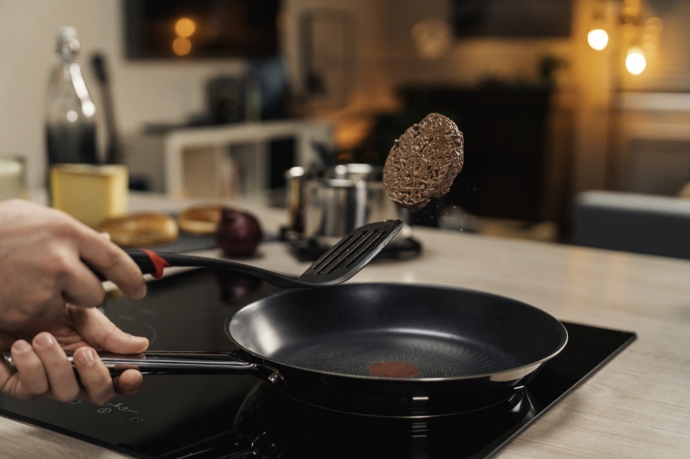 Pánev Tefal Cook Eat B9223205, 24 cm, poklice nerez Pánev Tefal Cook Eat