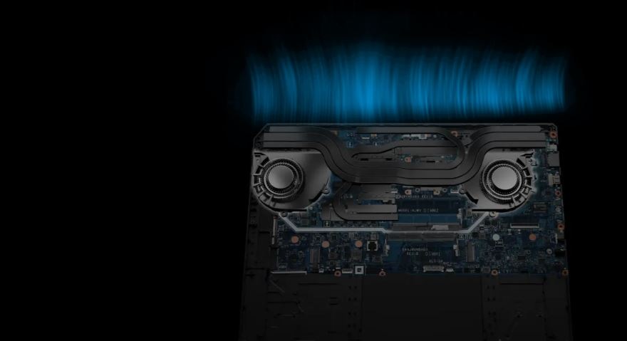 Chlazení notebooku Asus TUF Gaming A16