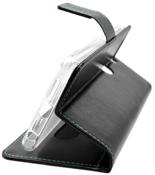 Pouzdro na mobil flipové FIXED Opus na Huawei P40 lite černé Pouzdro na mobil flipové FIXED Opus na Huawei P40 lite černé