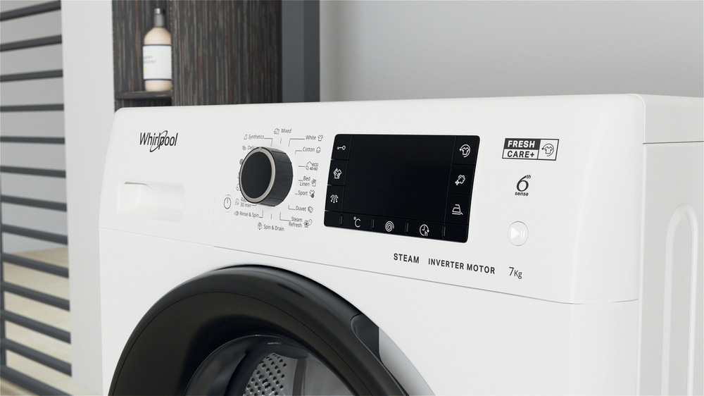 Pračka Whirlpool FreshCare+ FWSD 71283 BV EE N bílá Pračka Whirlpool FreshCare+ FWSD 71283 BV EE N bílá