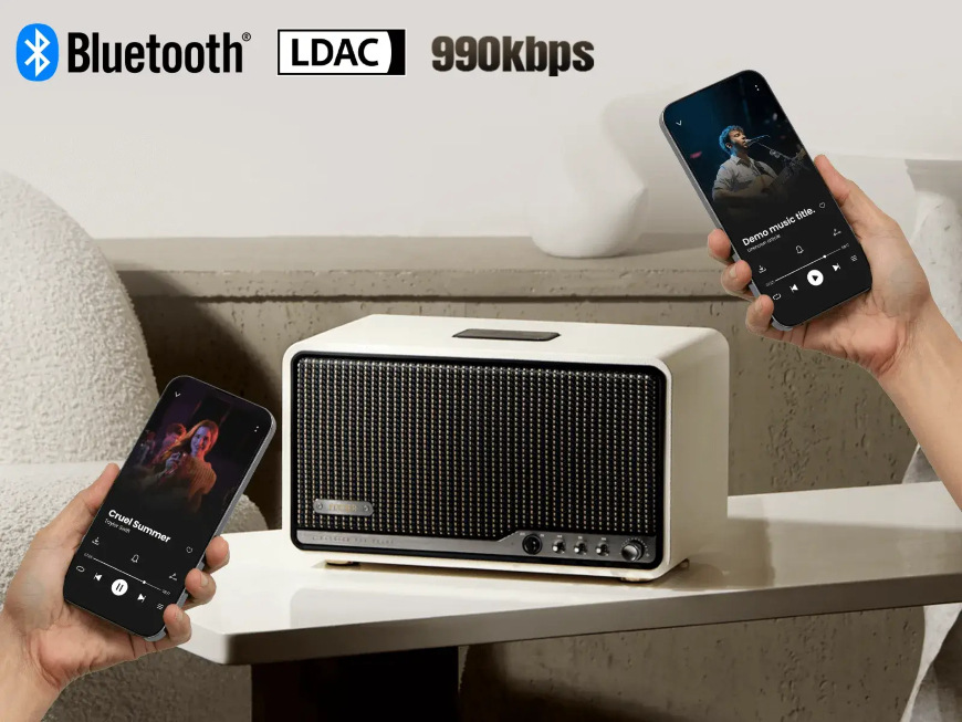 EDIFIER S300, ořechově hnědá