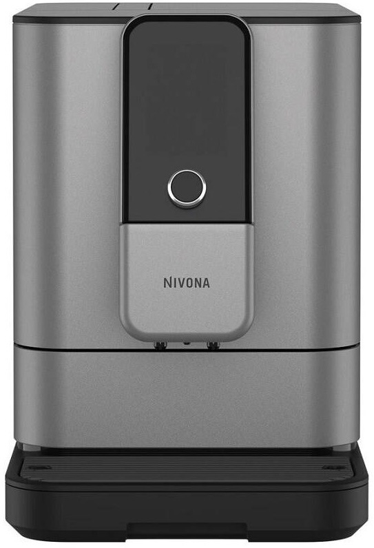 Nivona NIVO 8103 automatický kávovar v nerezovém provedení s minimalistickým designem a předním panelem