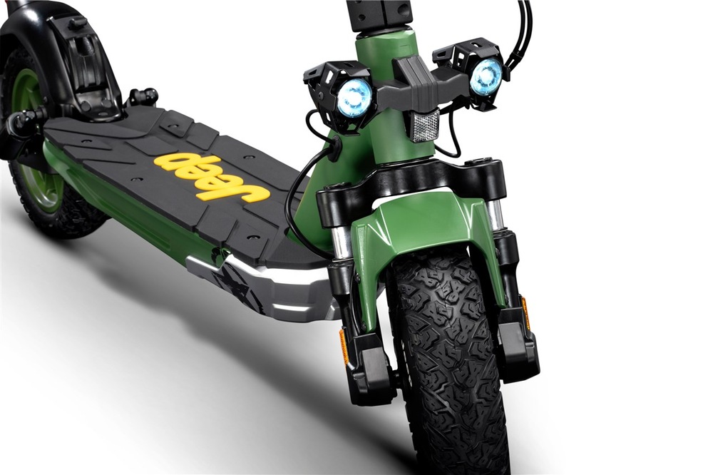 Elektrická koloběžka Jeep 2xe ADVENTURER TS zelená