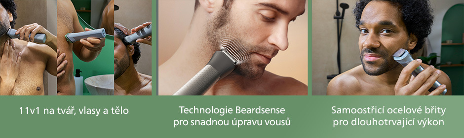 Zastřihovač multifunkční Philips Series 5000 MG5921/15 šedý Zastřihovač multifunkční Philips MG5921/15 Series 5000 banner