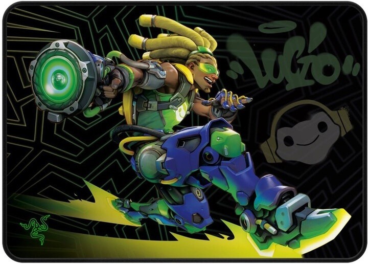 Podložka pod myš Razer Goliathus Medium Overwatch Lucio Edition 35 x 25 cm zelená
