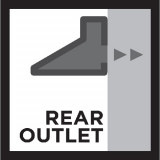 Odsavač par Faber TRUE BLACK F80 černý