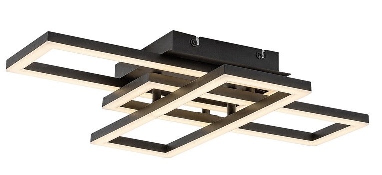 Stropní svítidlo Rabalux MERENI 71394, 40W, stmívání, ovládání černé