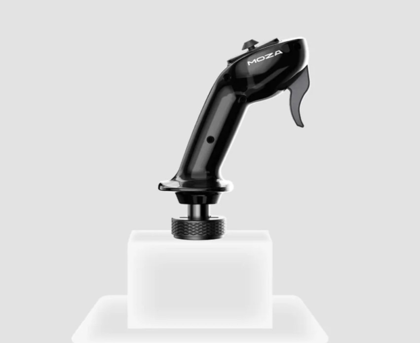 Joystick Moza Racing Sidestick MA3X hliník Moza Racing Sidestick MA3X nabídne i univerzální kompatibilitu
