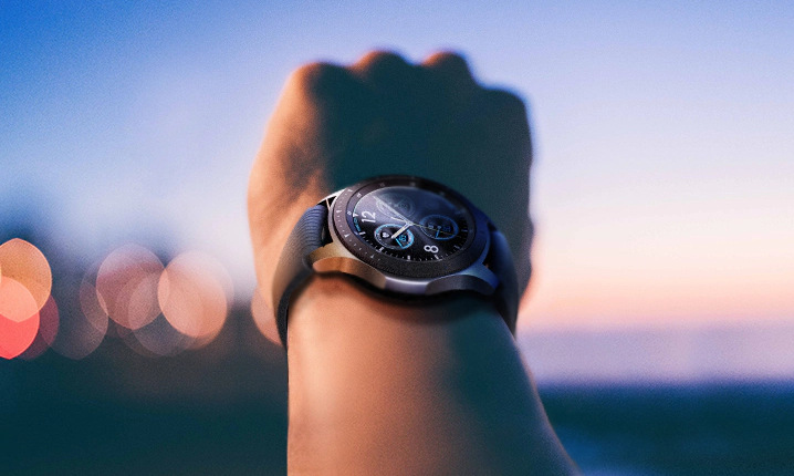 Chytré hodinky Samsung Galaxy Watch 46mm LTE stříbrné Samsung Galaxy Watch 46mm LTE (SM-R805FZSATMZ), stříbrná