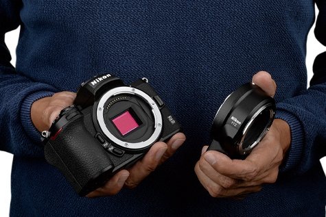 Digitální fotoaparát Nikon Z50 + 16-50 VR + 50-250 VR černý