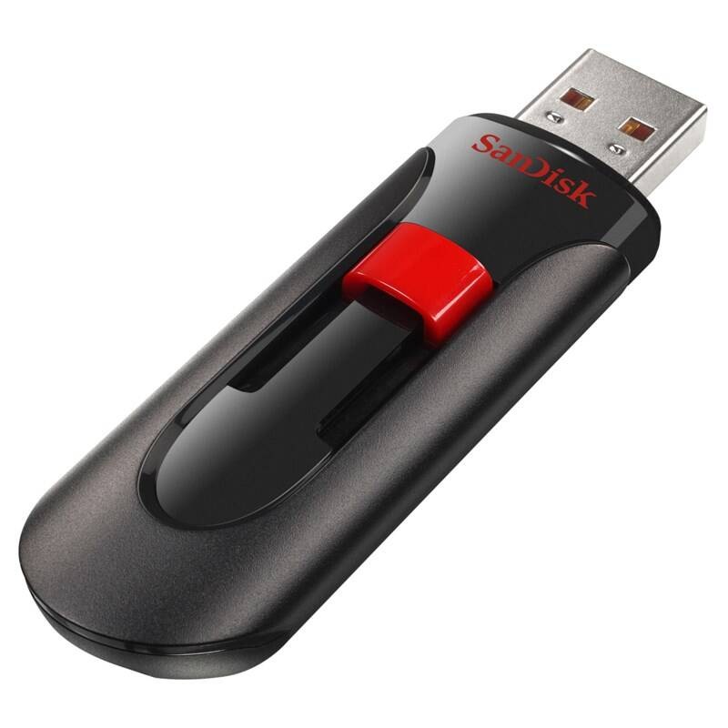 USB Flash SANDISK Cruzer Glide 256GB černý/červený USB Flash SANDISK Cruzer Glide 256GB černý/červený
