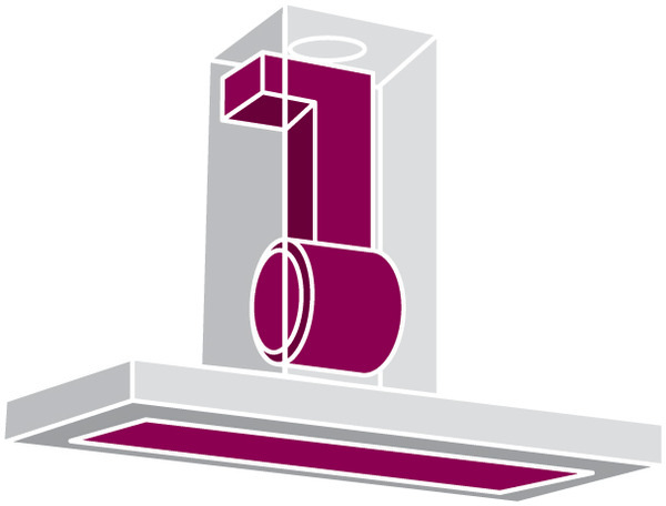Odsavač par Gorenje Essential TH64E4BG černá Odsavač par Gorenje Essential TH64E4BG černá