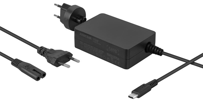 Nabíjecí adaptér Avacom USB-C 90W Power Delivery