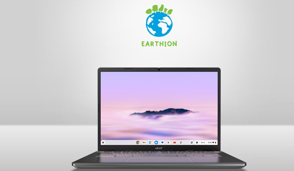 Notebook Acer Chromebook Plus 514 (CB514-5HT-34JB) šedý