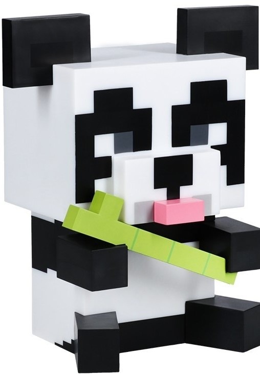 Stolní lampička Epee Minecraft Panda - černá/bílá