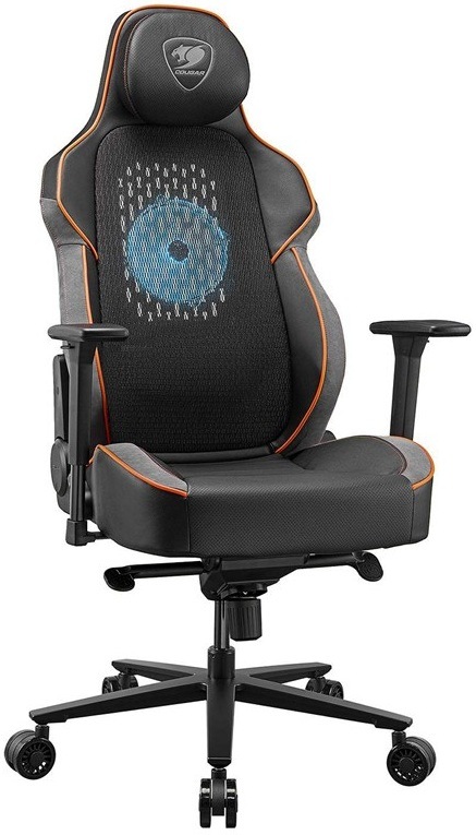 Přední pohled na herní židli Cougar NXSYS Aero
