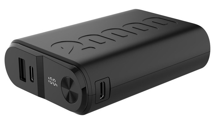 Powerbanka Celly s kapacitou 20 000 mAh, černá barva