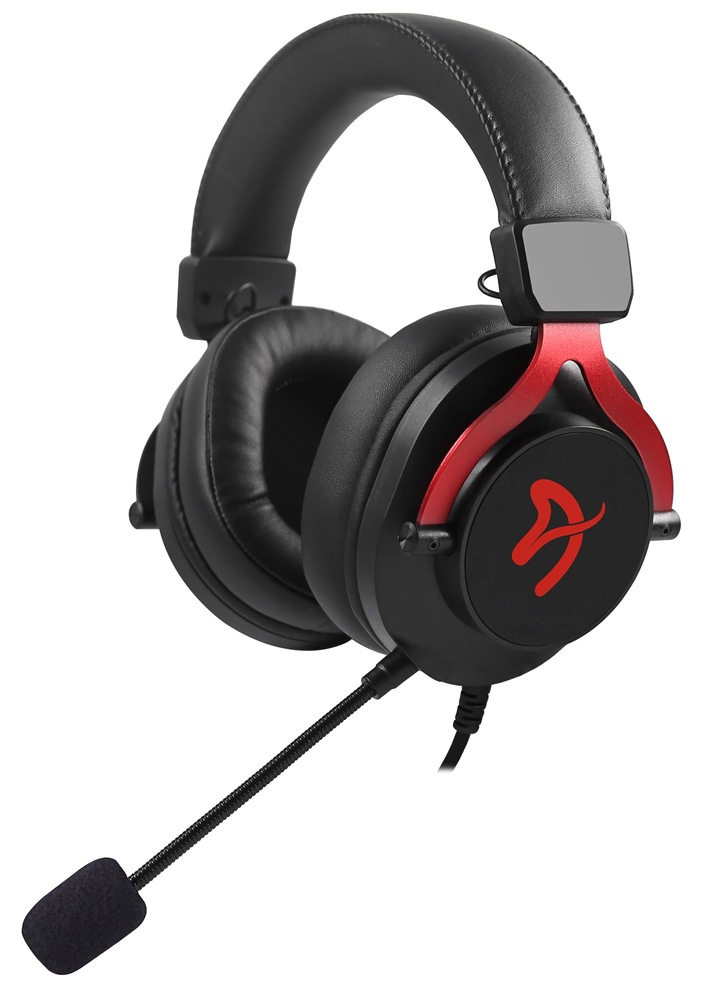 Headset Arozzi Aria černý/červený