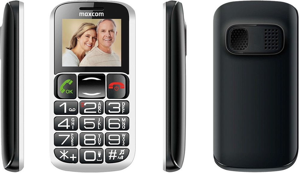 Mobilní telefon MaxCom Comfort MM461 černý MaxCom Comfort MM461