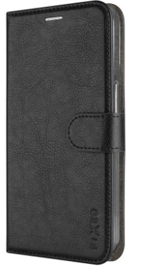Pouzdro na mobil flipové FIXED Opus na Xiaomi Redmi 13 4G/Poco M6 černé