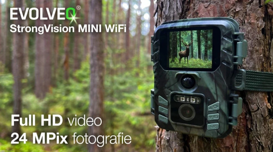Fotopast Evolveo StrongVision MINI Wi-Fi maskáčová EVOLVEO StrongVision MINI Wi-Fi