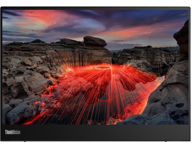 Monitor Lenovo ThinkVision M14t Gen 2 černý
