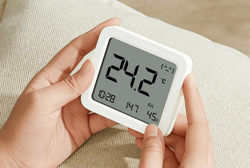 Teploměr Xiaomi Mi Temperature and Humidity Monitor 3 bílá
