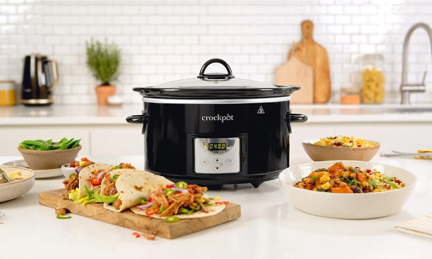Pomalý hrnec CrockPot CSC113X černý Vaření v pomalém hrnci CrockPot CSC113X