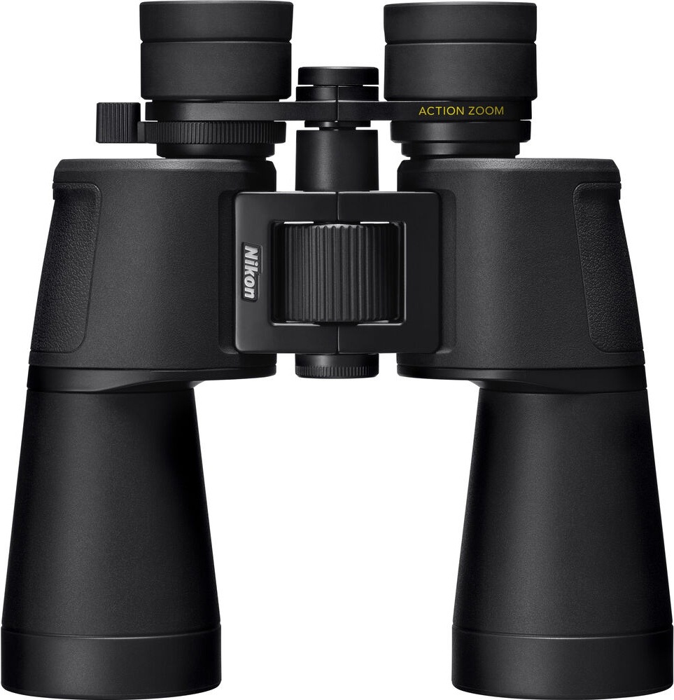 Dalekohled Nikon Action Zoom 10-22×50 černý Pohled shora na dalekohled Nikon Action Zoom 10–22×50