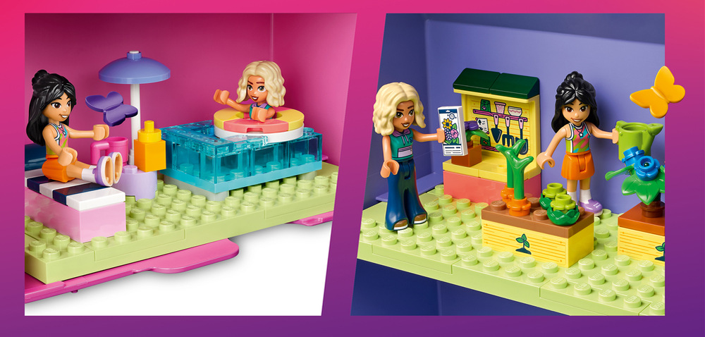 Aplikace LEGO Builder pomůže sestavit kufřík z 355 dílků, který po zavření měří 23 × 30 × 13 cm.