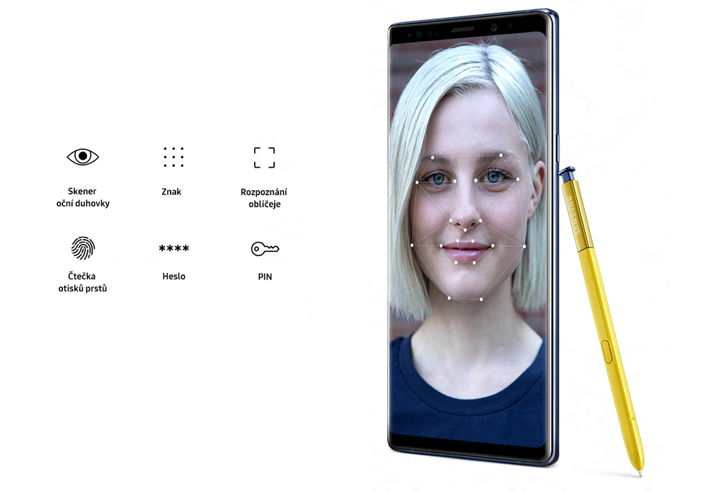 Mobilní telefon Samsung Galaxy Note9 černý Mobilní telefon Samsung Galaxy Note9 černý