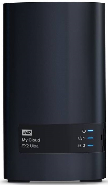 Datové úložiště (NAS) Western Digital My Cloud EX2 Ultra 4TB černé