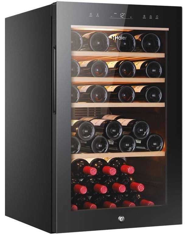 Vinotéka Haier HWS49GA černá