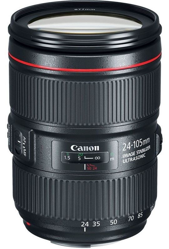 Objektiv Canon EF 24-105 mm f/4 L IS II USM černý