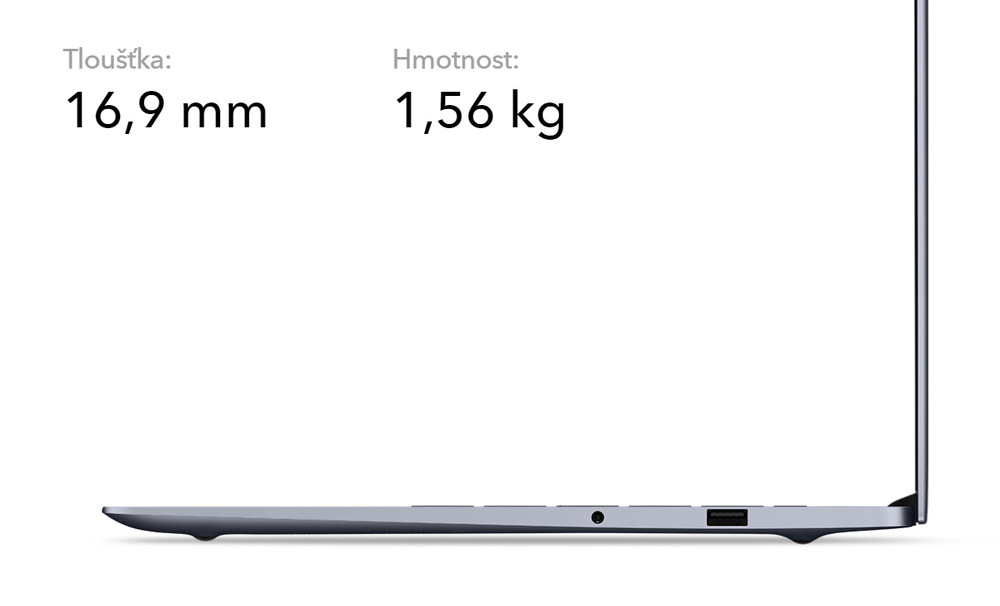 Notebook HONOR MagicBook X 15 šedý