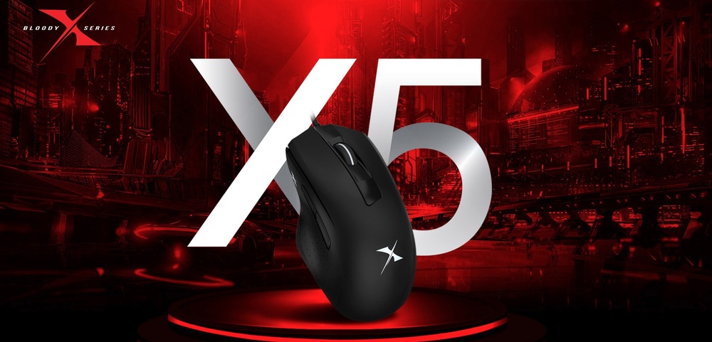 Myš A4Tech BLOODY X5MAX černá A4Tech BLOODY X5MAX