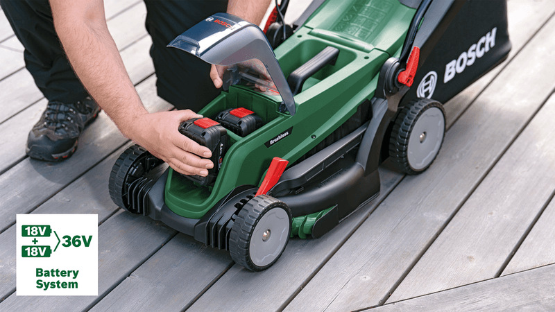 Sekačka Bosch UniversalRotak 2x18V-37-550 (s baterií) Sekačka Bosch UniversalRotak 2x18V-37-550 (s baterií)