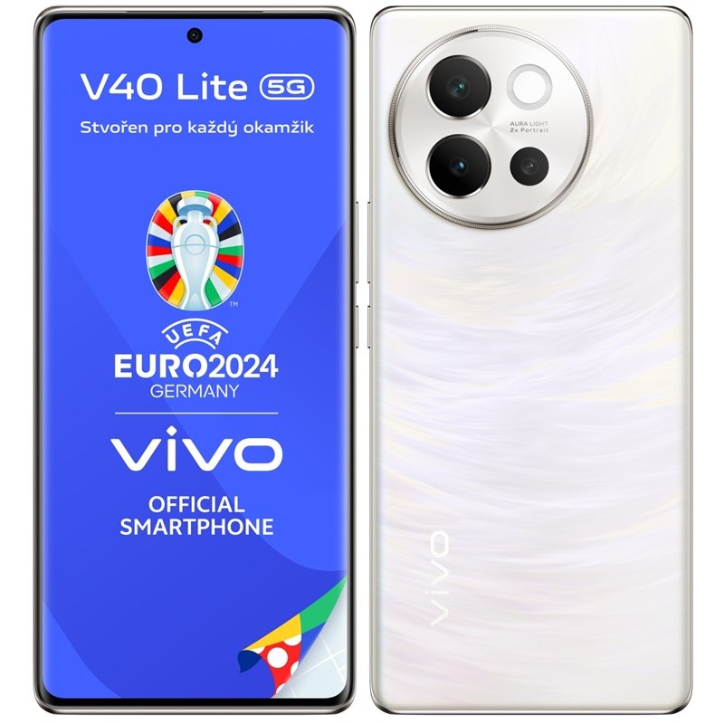Mobilní telefon vivo V40 Lite 5G 8 GB / 256 GB - Dreamy White