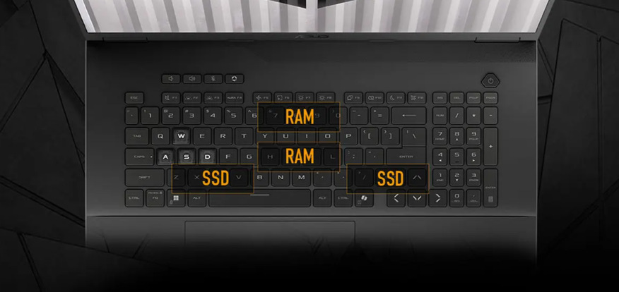 Notebook Asus TUF Gaming A18 šedý