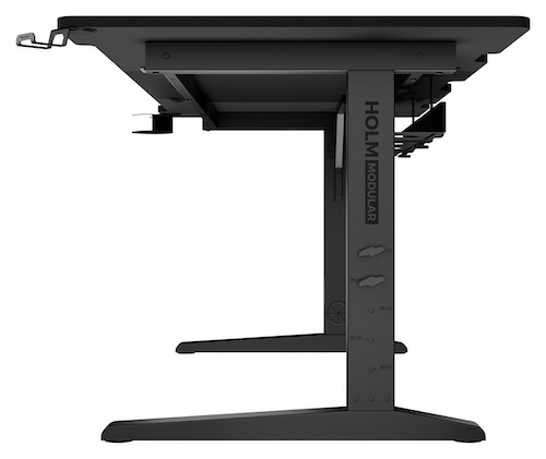 Herní stůl Genesis HOLM MODULAR 160, RGB černý