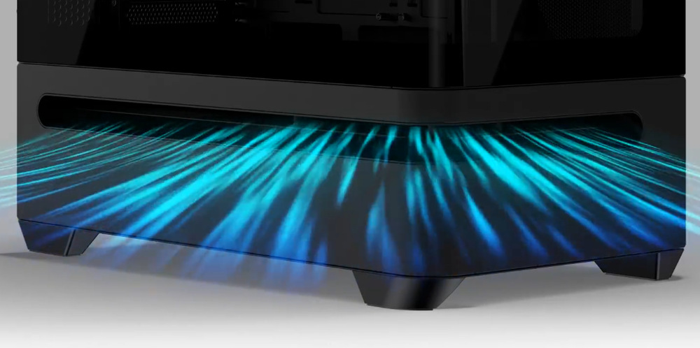 Case Asus AP202 PRIME bílá Asus AP202 PRIME exceluje i z pohledu chlazení