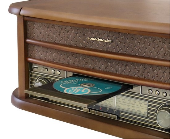 Gramofon Soundmaster NR560 hnědý