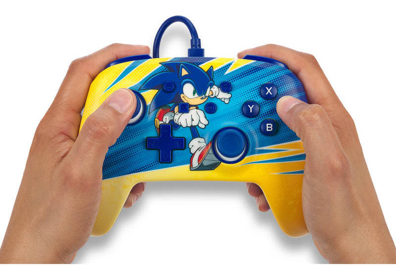 PowerA Enhanced Wired pro Nintendo Switch – Sonic Boost (NSGP0096-01)
