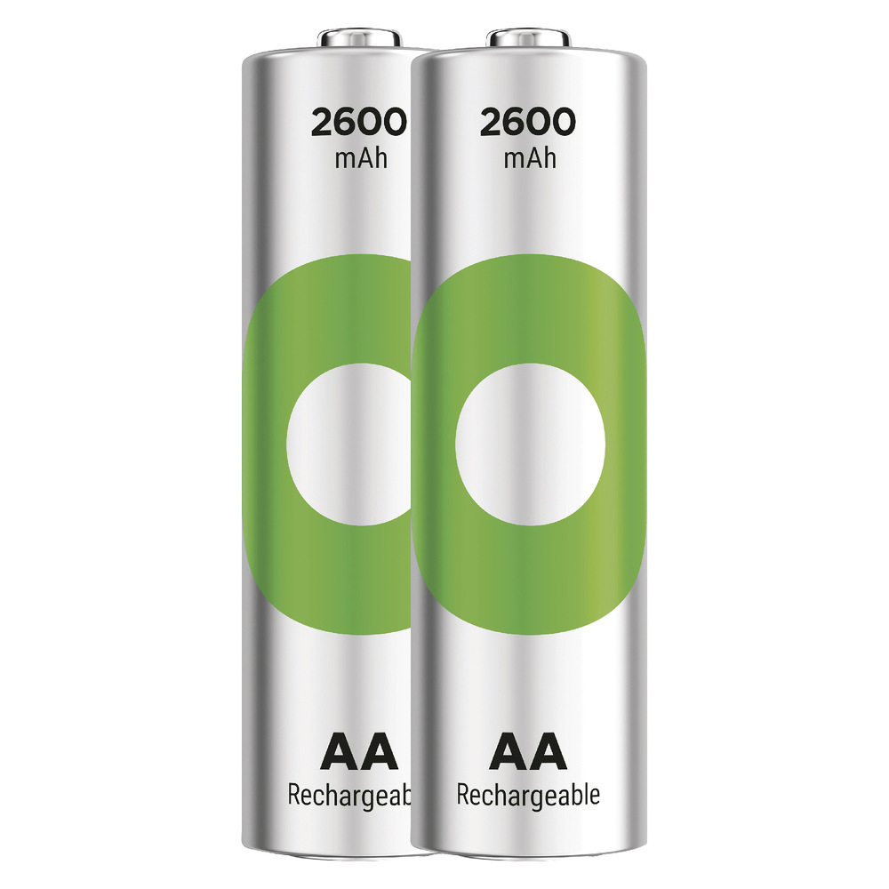 Baterie nabíjecí GP ReCyko 2600 AA (HR6), 2 ks